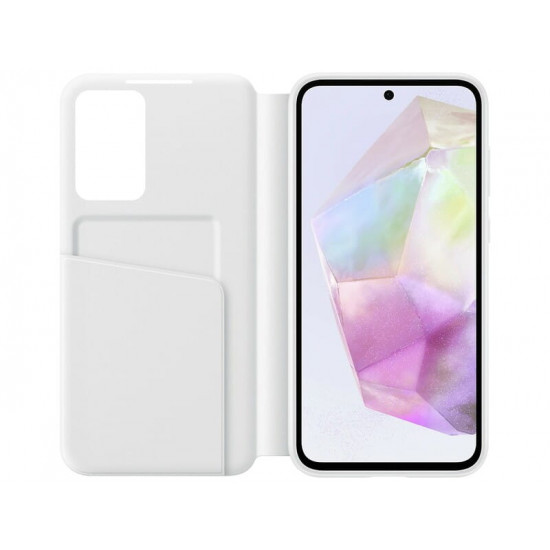 Чохол-книжка Samsung Smart View Wallet Case для Samsung Galaxy A55 SM-A556 White (EF-ZA556CWEGWW)