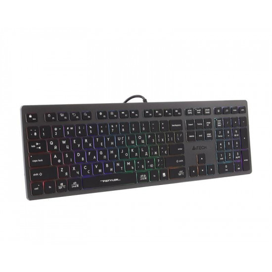 Клавіатура A4Tech Fstyler FX60H Grey Neon backlit