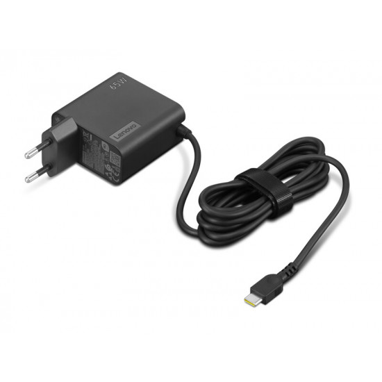 Блок живлення Lenovo 65W USB-C Wall Adaptor-EU Pin (4X21L54610)