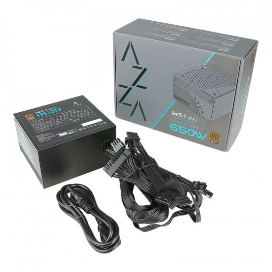 Блок живлення AZZA PSAZ-650B(ATX3.1) 650W